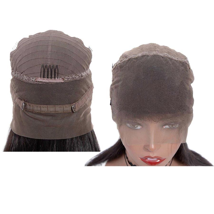 VSHOW Water Wave Human Hair 360 Lace Wigs Natural Black - Image 6