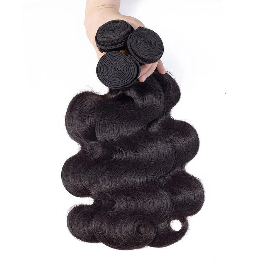 VSHOW HAIR Premium 9A Peruvian Virgin Human Hair Body Wave 3 or 4 Bundles with Closure Popular Sizes - Image 7