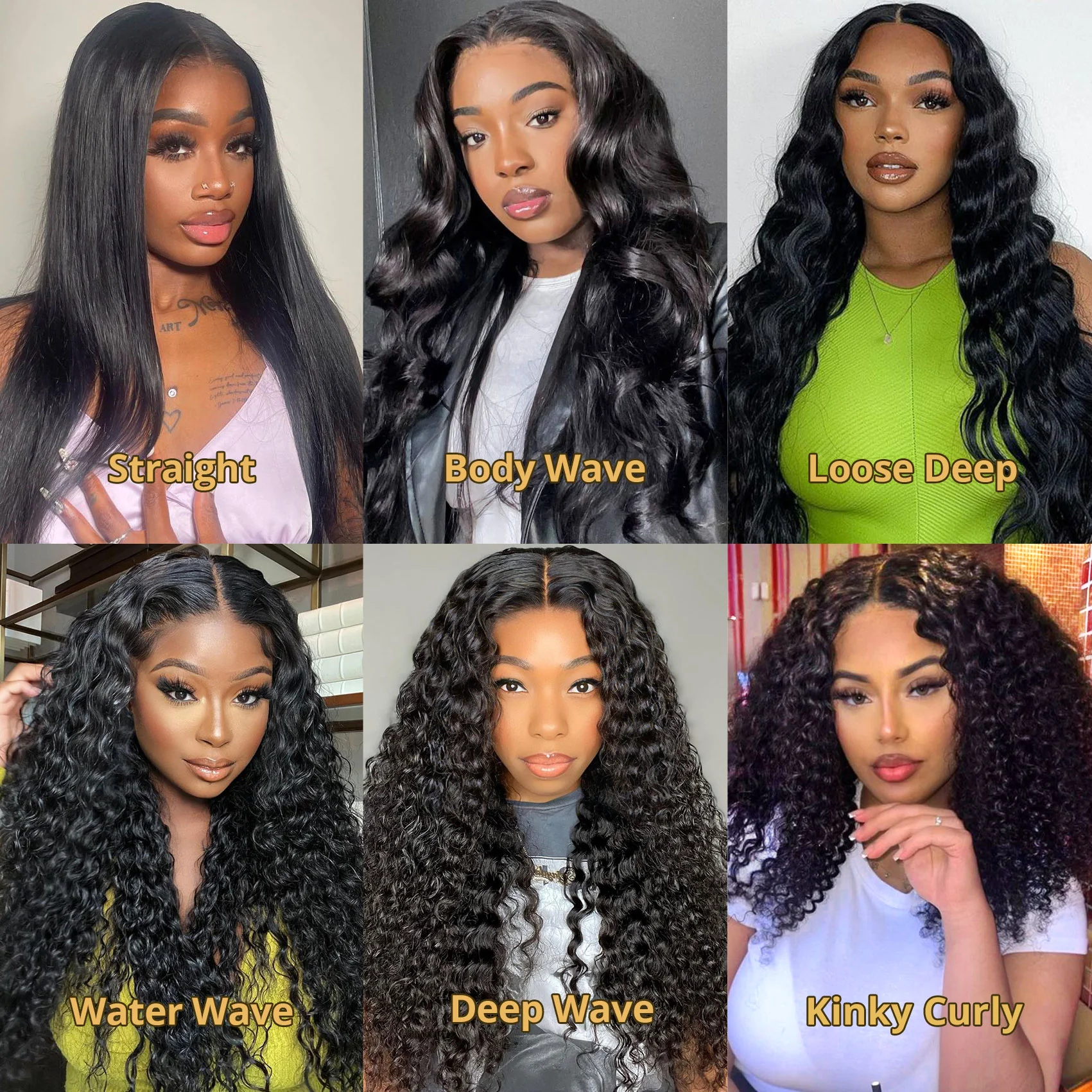 VSHOW Glueless Swiss HD Lace Wigs Wear Go Wig 4x6 Closure Wigs Human Hair 180% Density - Image 4