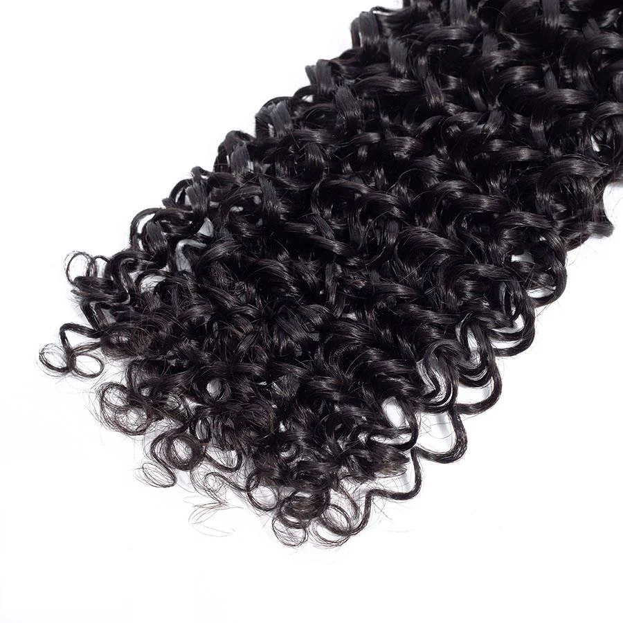 VSHOW HAIR Premium 9A Indian Virgin Human Hair Water Wave 3 or 4 Bundles with Closure Popular Sizes - Image 9
