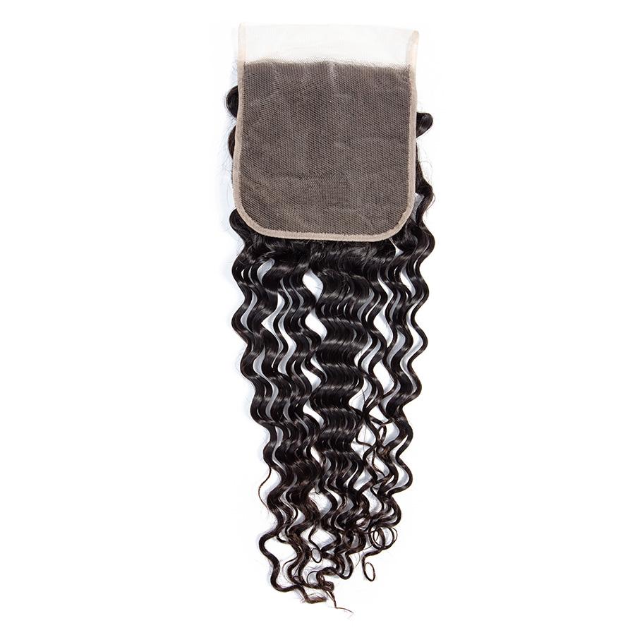 VSHOW HAIR Premium 9A Malaysian Virgin Human Hair Deep Wave 3 or 4 Bundles with Closure Popular Sizes - Image 4