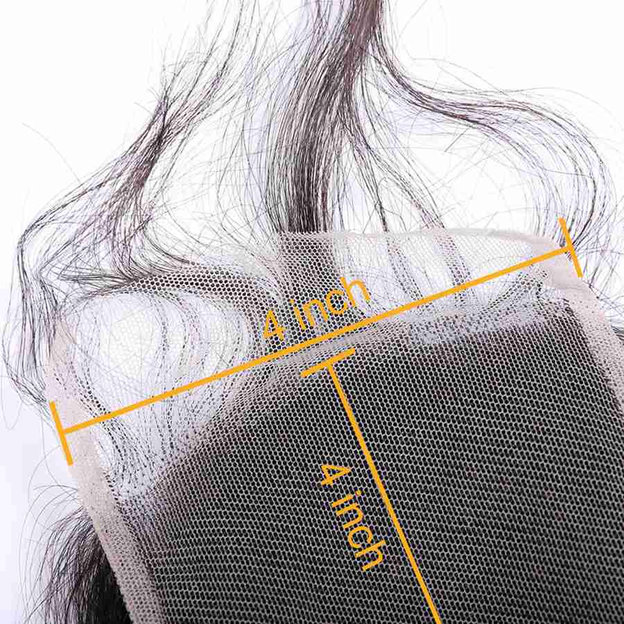VSHOW HAIR Premium 9A Malaysian Human Virgin Hair Loose Wave 4 Bundles with Pre Plucked Closure Deal Natural Black - Image 7