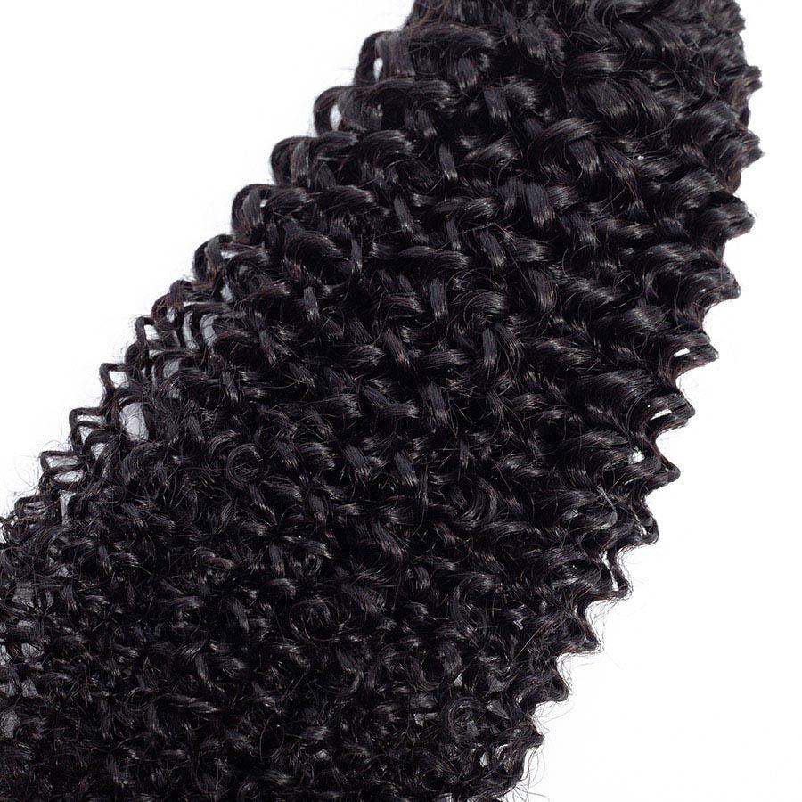 VSHOW HAIR Premium 9A Malaysian Virgin Human Hair Kinky Curly 3 or 4 Bundles with Closure Popular Sizes - Image 10