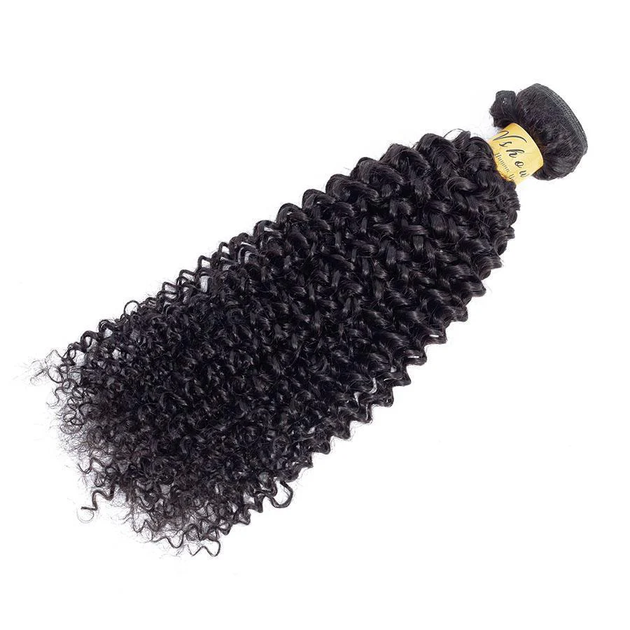 VSHOW HAIR Premium 9A Malaysian Virgin Human Hair Kinky Curly 3 or 4 Bundles with Closure Popular Sizes - Image 8