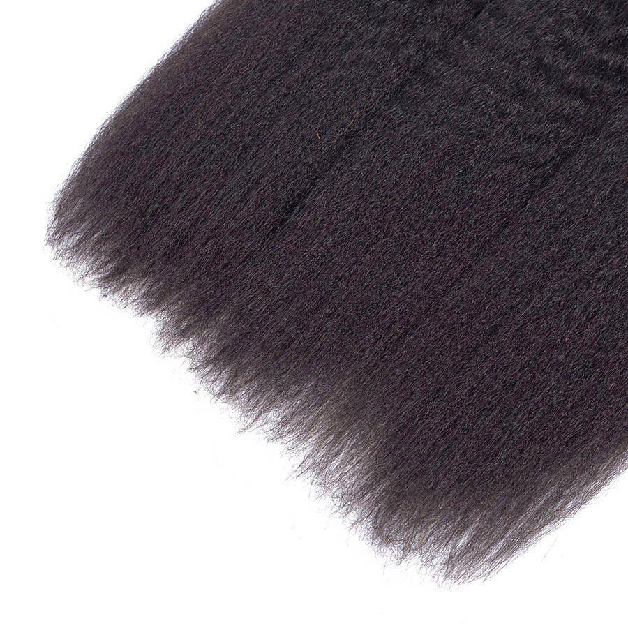 VSHOW HAIR Premium 9A Virgin Human Hair Sample Yaki 1 or 2 Bundles Natural Black - Image 9