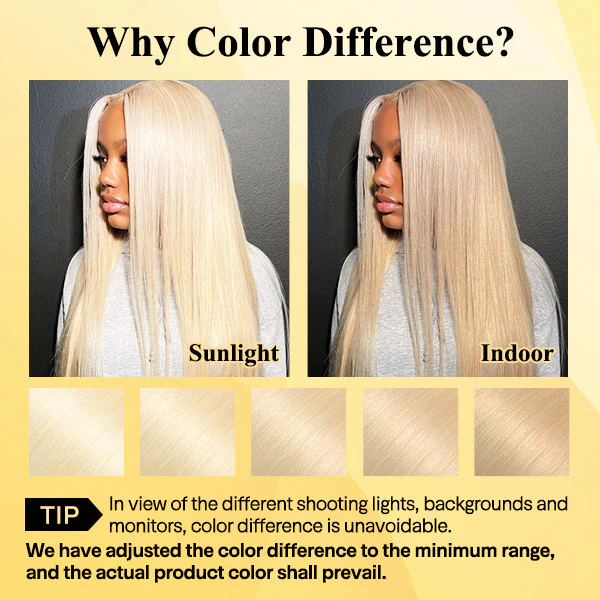 Vshow 613 Honey Blonde Straight Hair Wear Go Glueless Wigs Pre-cut Lace Wigs - Image 5